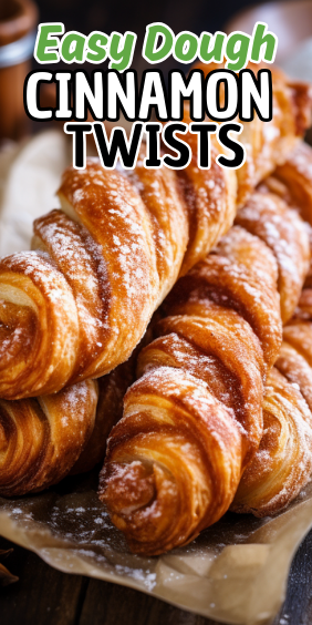 Easy Dough Cinnamon Twists – 1 Point on Weight Watchers