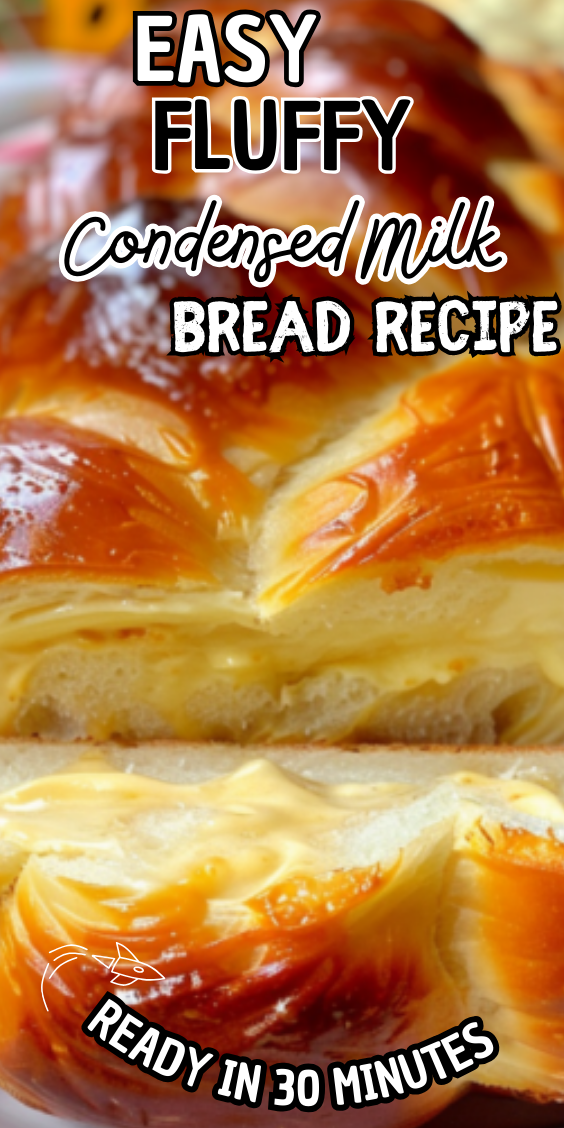 Easy Fluffy Condensed Milk Bread