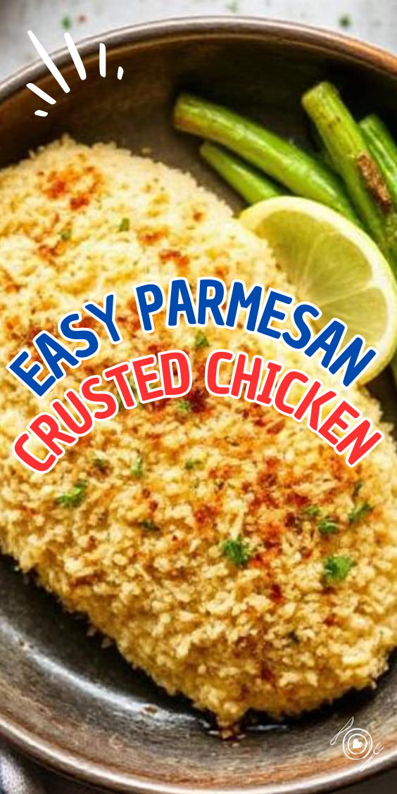 Easy Parmesan Crusted Chicken