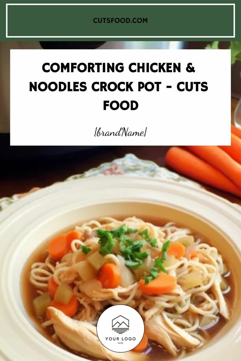Comforting Chicken & Noodles Crock Pot – Cuts Food