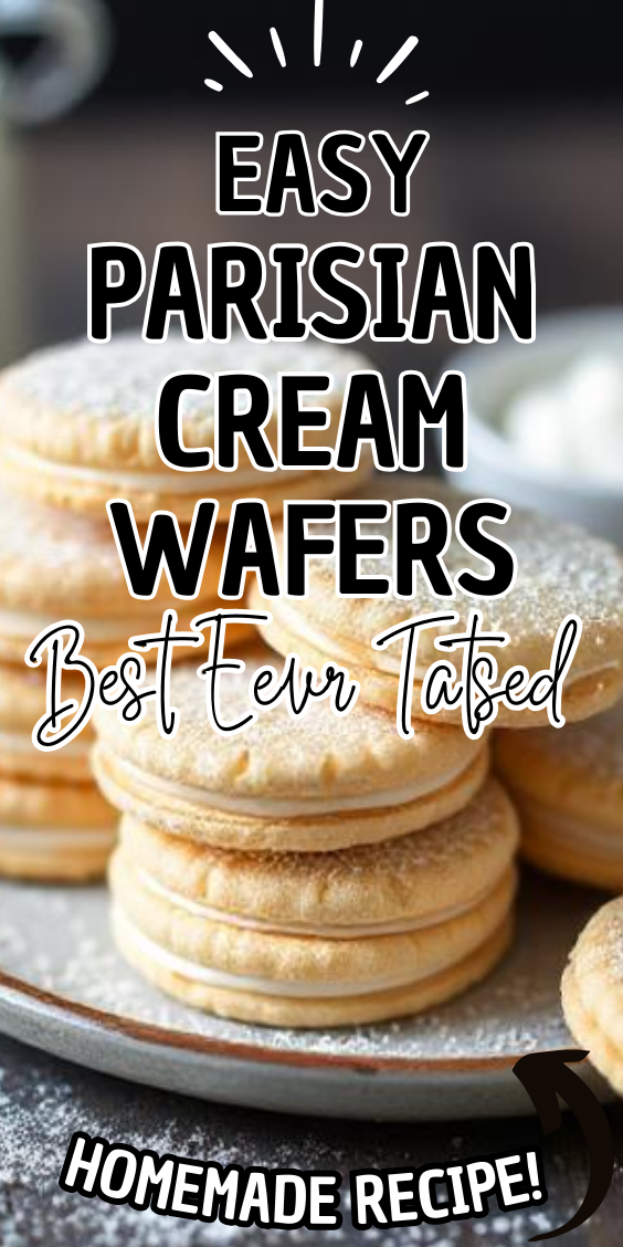 Easy Parisian Cream Wafers