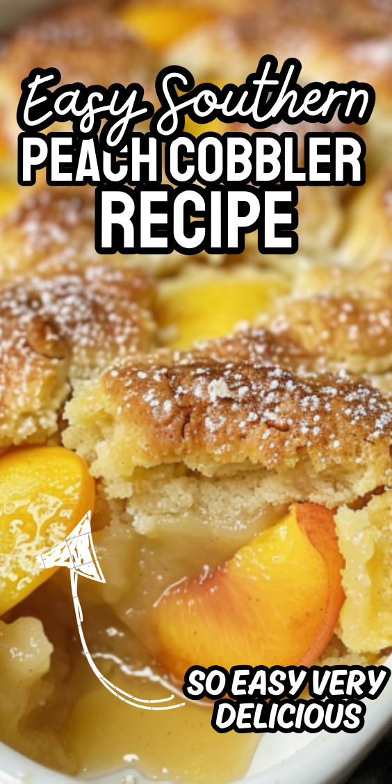 Easy Southern Peach Cobbler Recipe