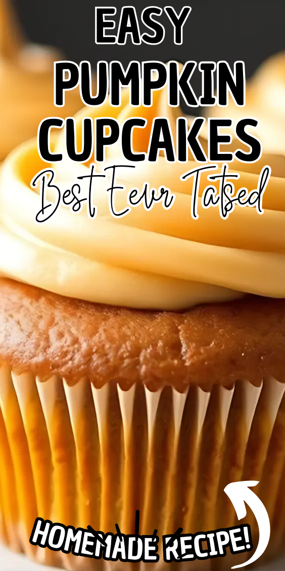 Easy Pumpkin Cupcakes
