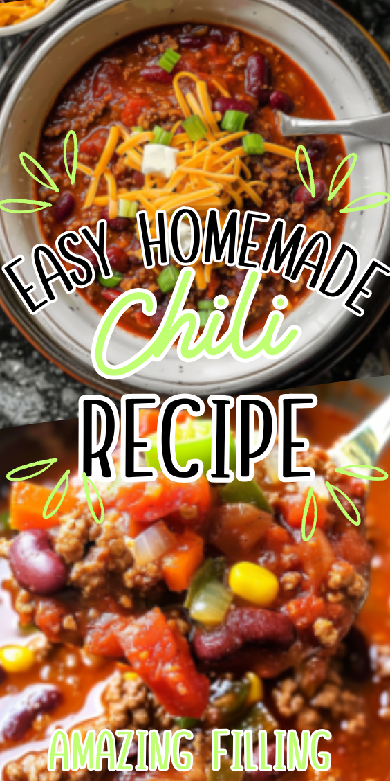 Easy Homemade Chili Recipe