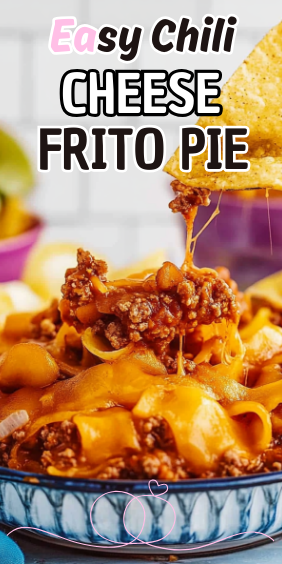Easy Chili Cheese Frito Pie
