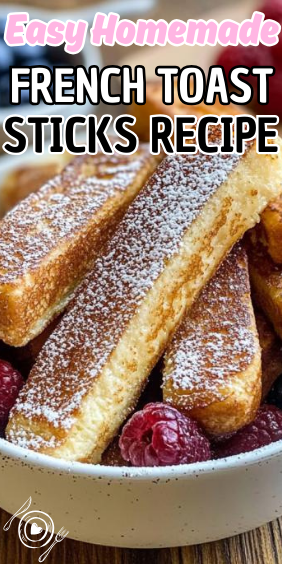 Easy Homemade French Toast Sticks