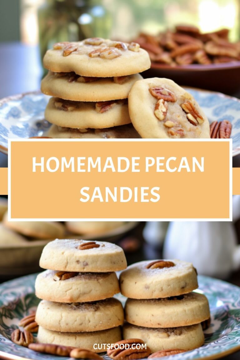 HOMEMADE PECAN SANDIES