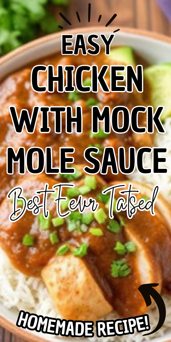 Easy Chicken with Mock Mole Sauce