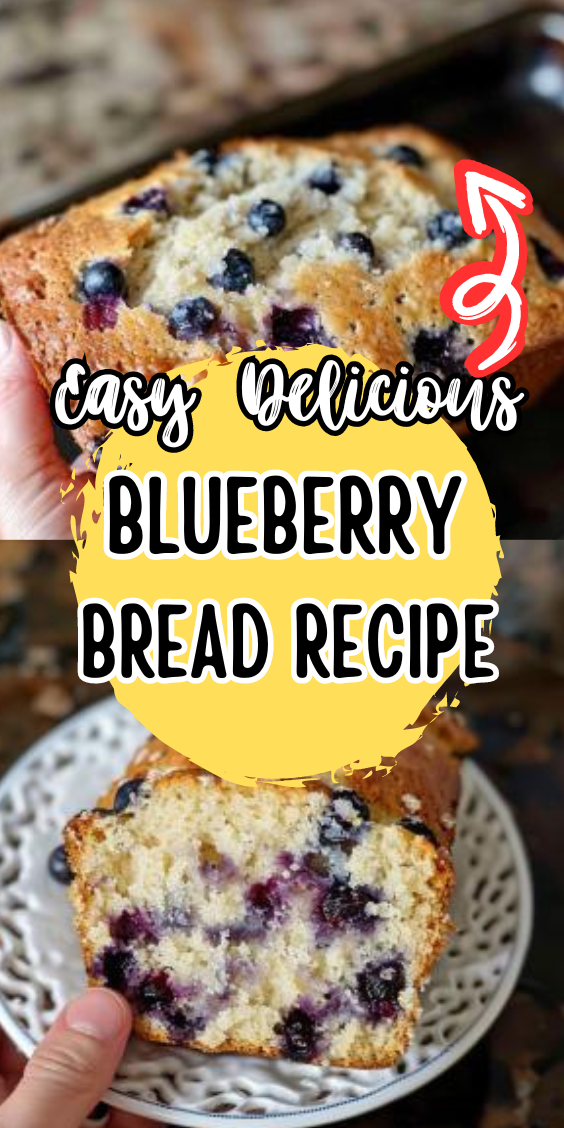 Easy Blueberry Bread Recipe