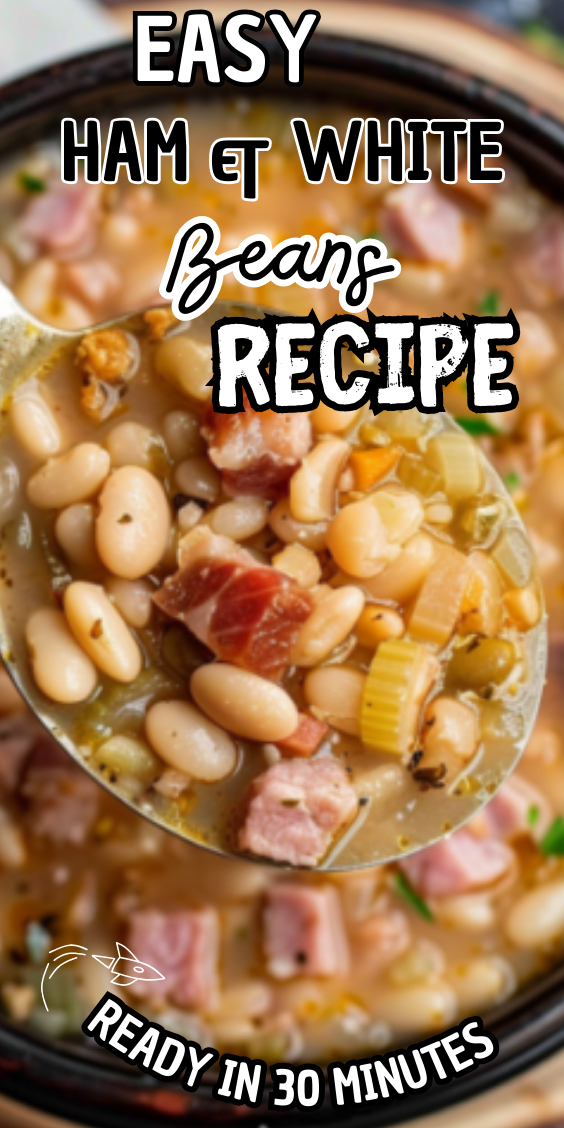 Easy Ham & White Beans