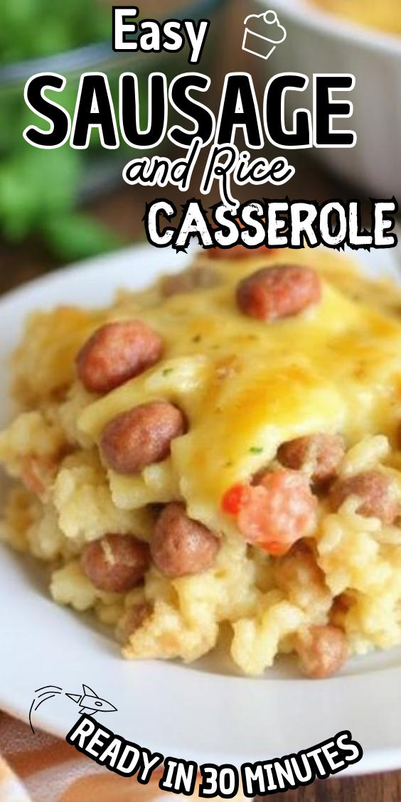 Easy Sausage and Rice Casserole