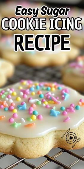 Easy Sugar Cookie Icing