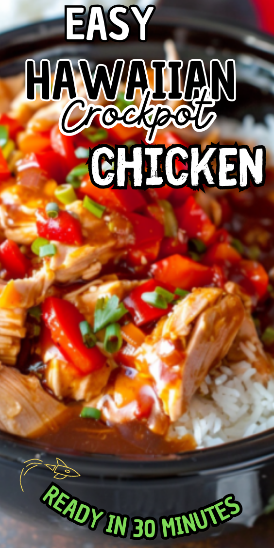 Easy Hawaiian Crockpot Chicken