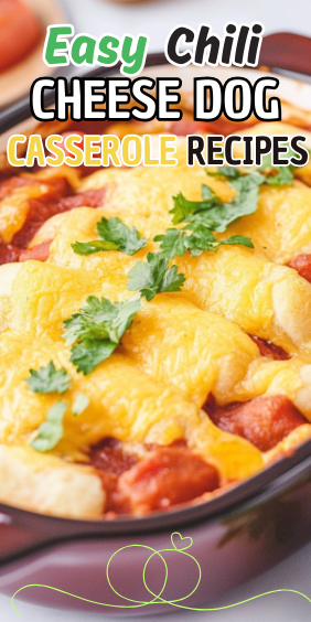Easy Chili Cheese Dog Casserole