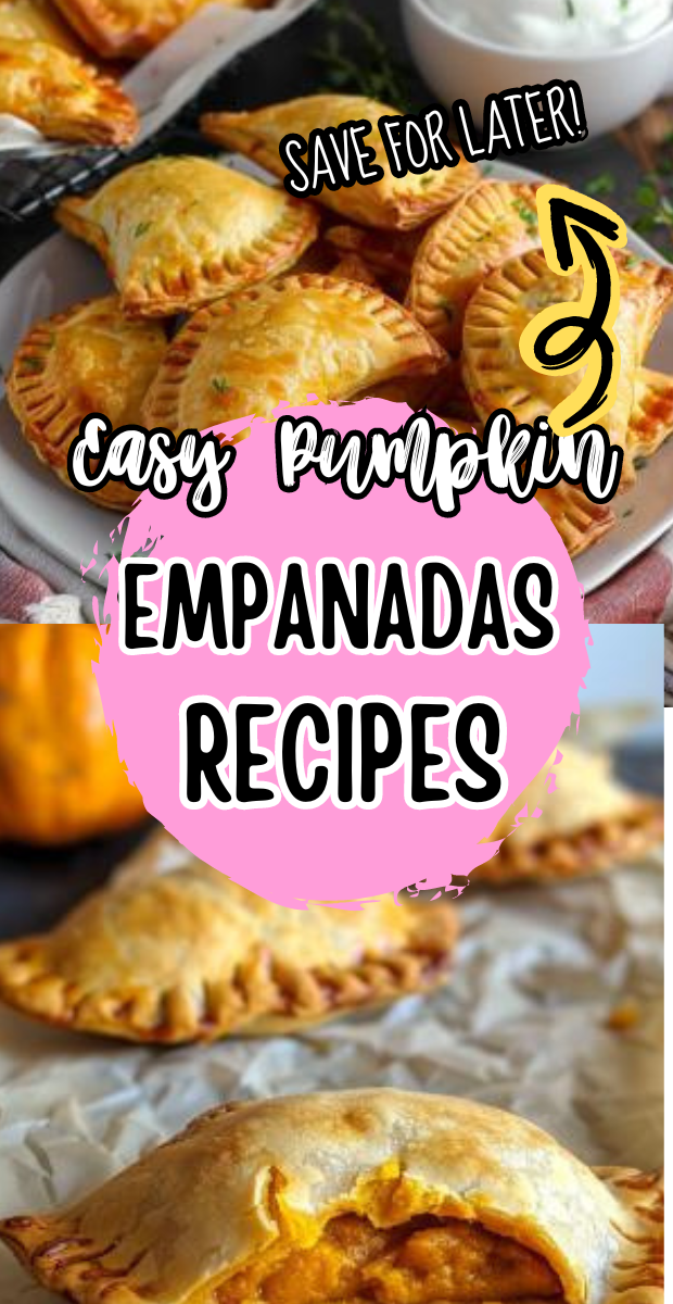 Easy Pumpkin Empanadas (Mini Hand Pies)