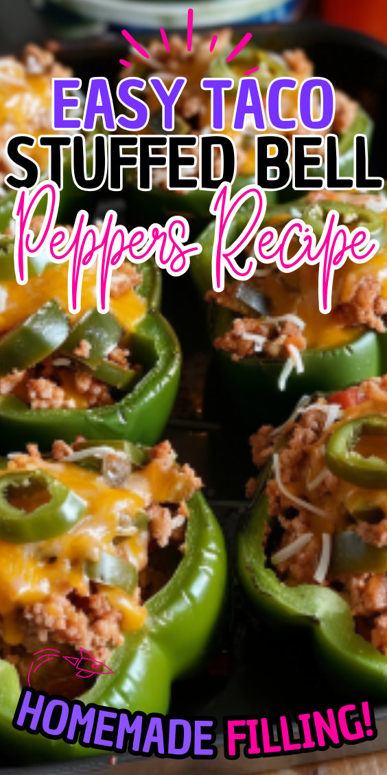 Easy Taco Stuffed Bell Peppers