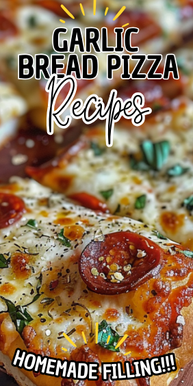 Garlic Bread Pizza