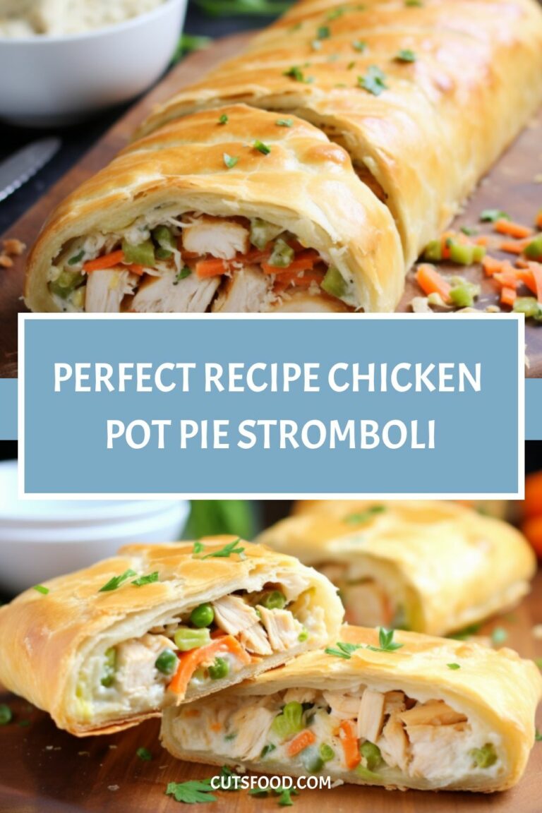 Perfect Recipe Chicken Pot Pie Stromboli