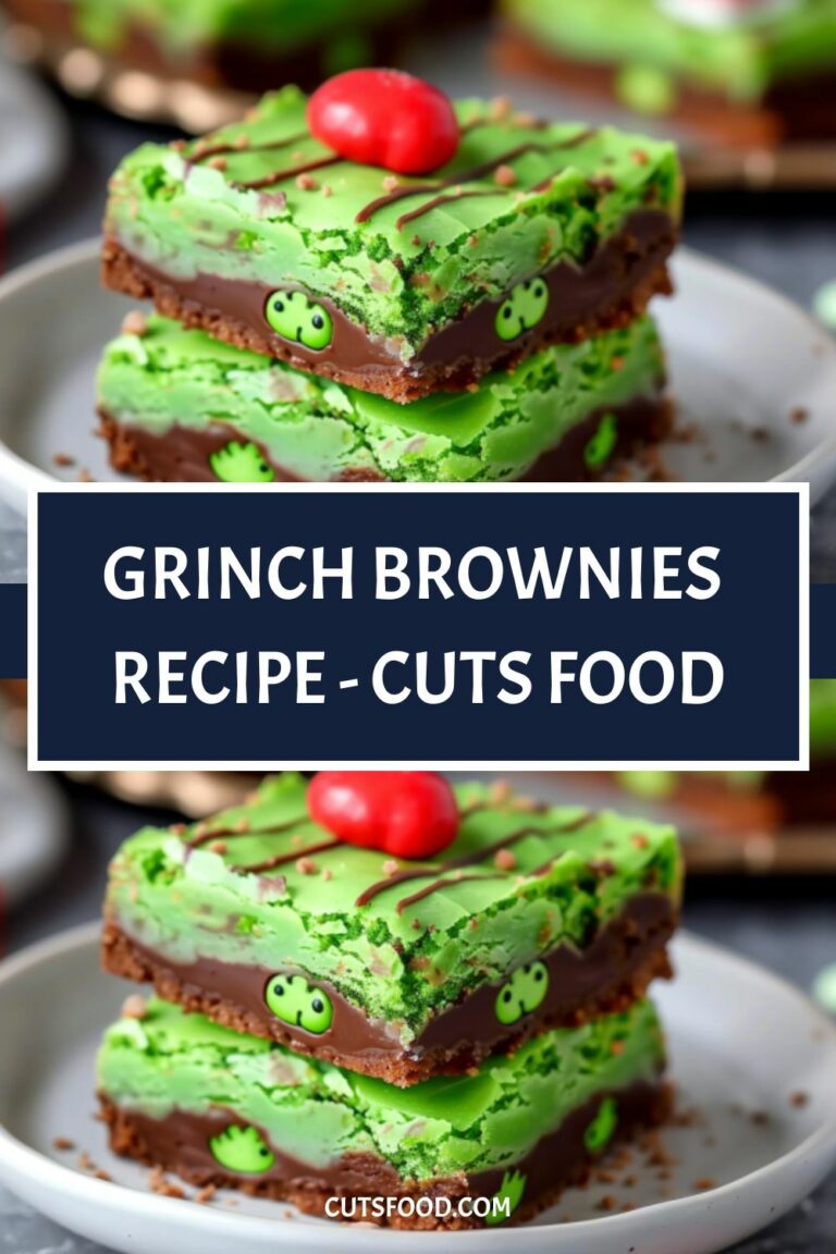 Grinch Brownies Recipe – Cuts Food