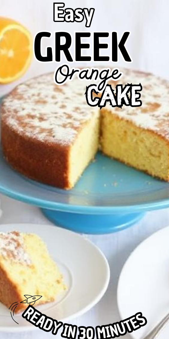 Easy Greek Orange Cake
