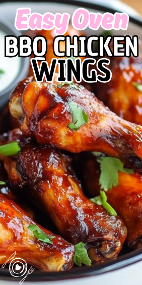 Easy Oven BBQ Chicken Wings