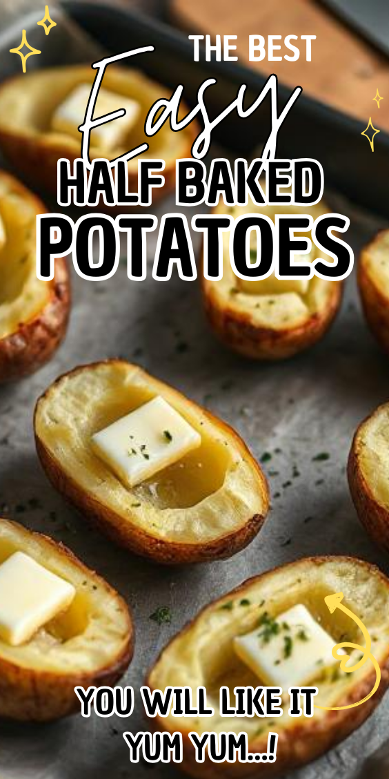 Easy Half Baked Potatoes