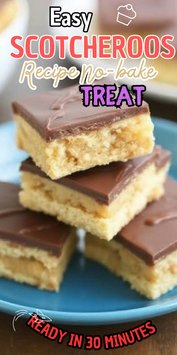 Easy Scotcheroos Recipe No-Bake Treat