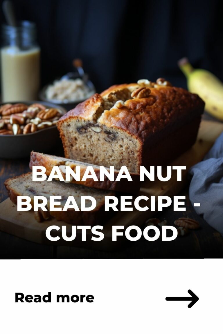 Banana Nut Bread Recipe – Cuts Food