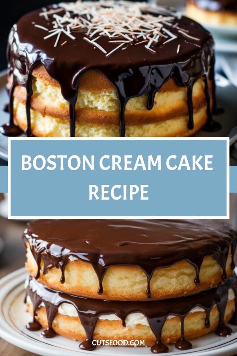 Boston Cream Cake Recipe