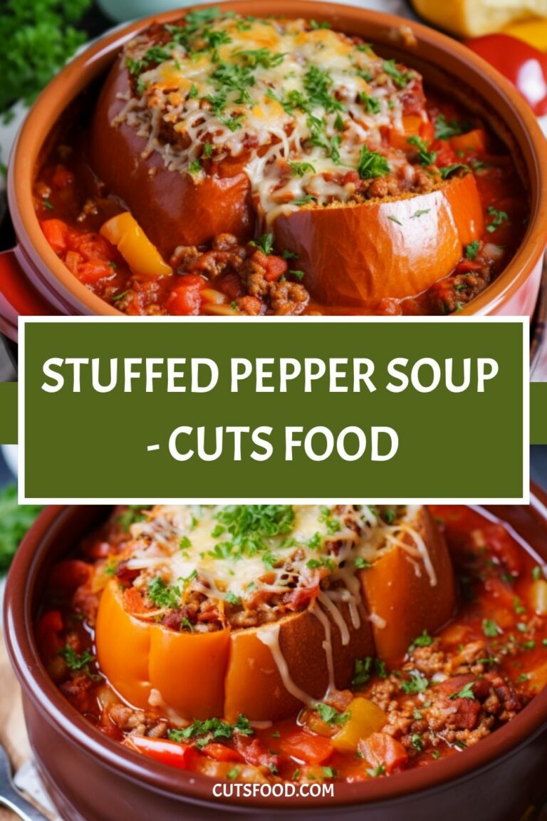 Stuffed Pepper Soup – Cuts Food