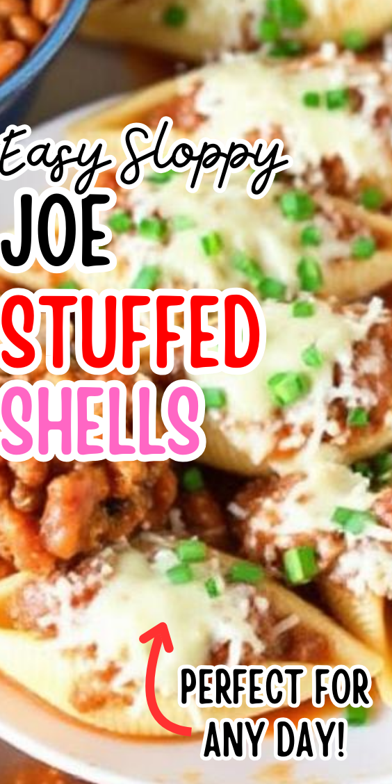 Easy Sloppy Joe Stuffed Shells