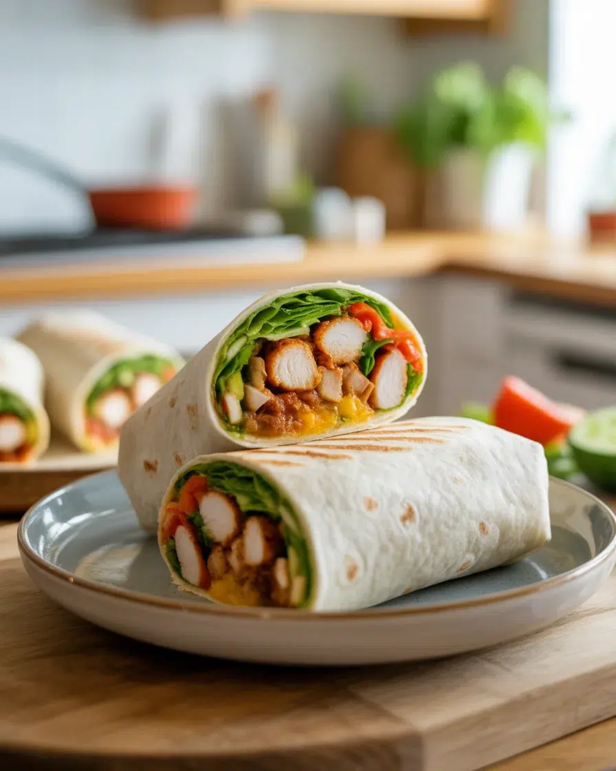 Easy Chipotle Chicken Burrito