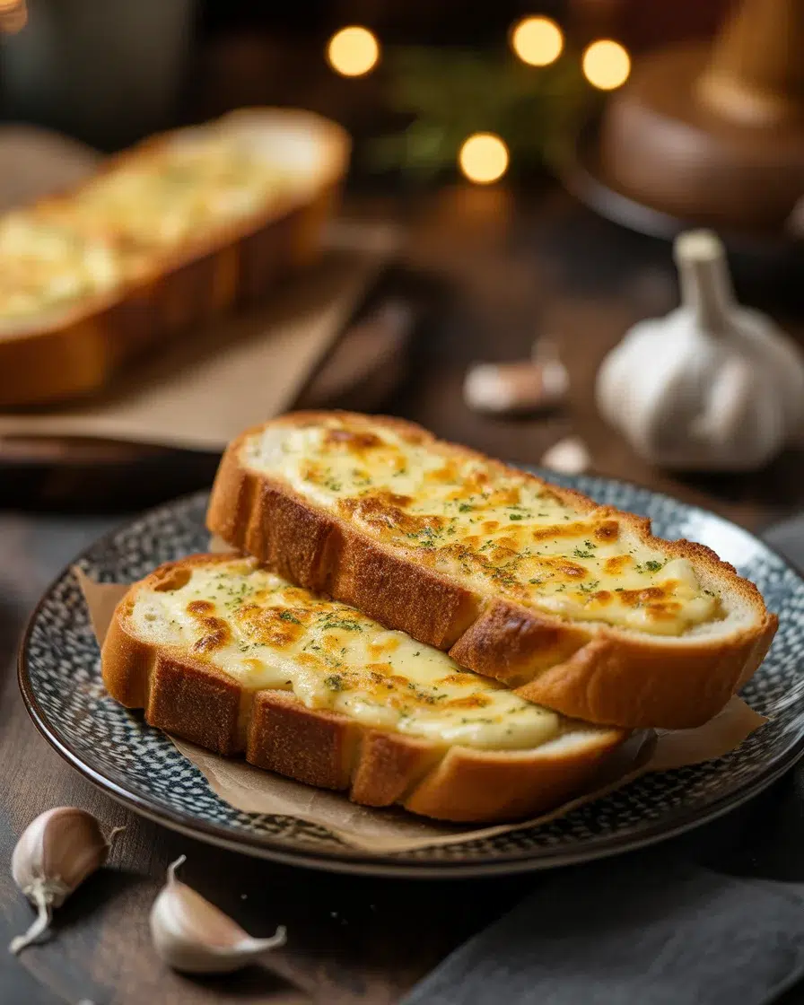 Easy Air Fryer Garlic Bread