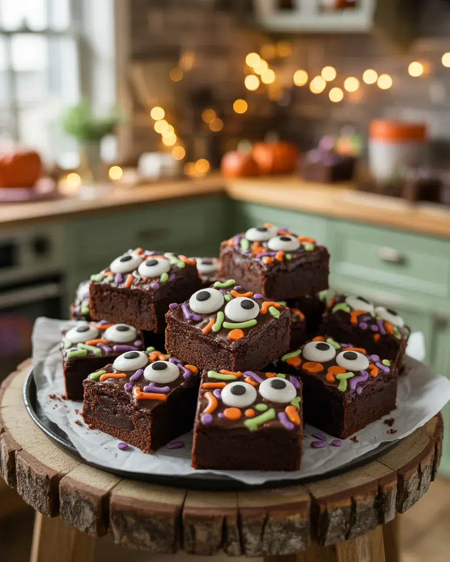 Easy Halloween Brownies Recipe