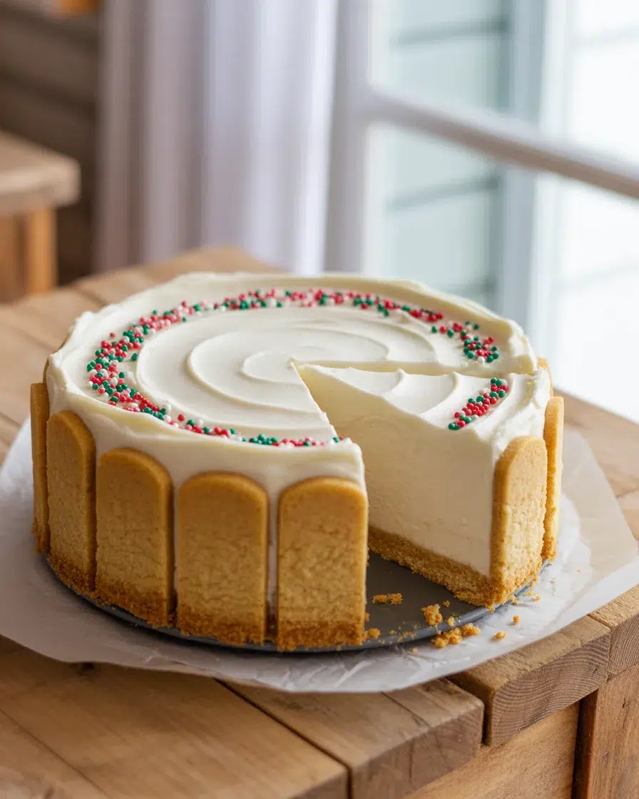 Easy Sugar Cookie Cheesecake