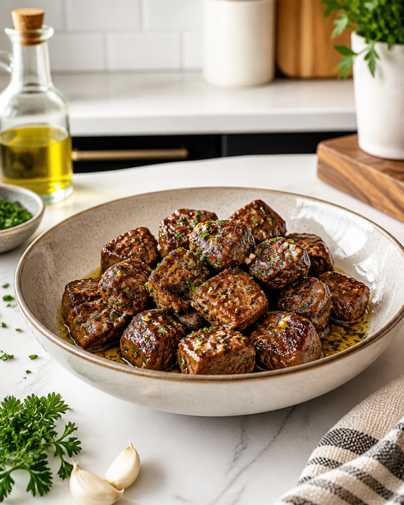 Easy Garlic Butter Steak Bites