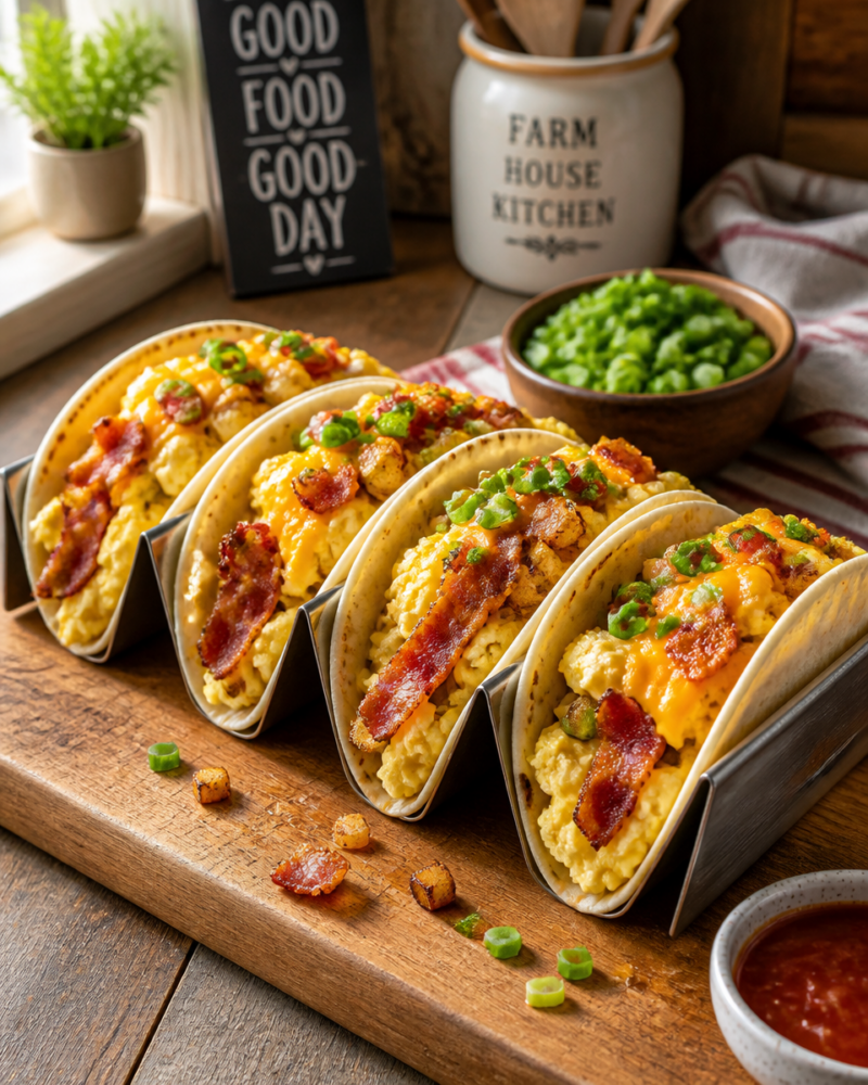 Easy Breakfast Tacos Recipe
