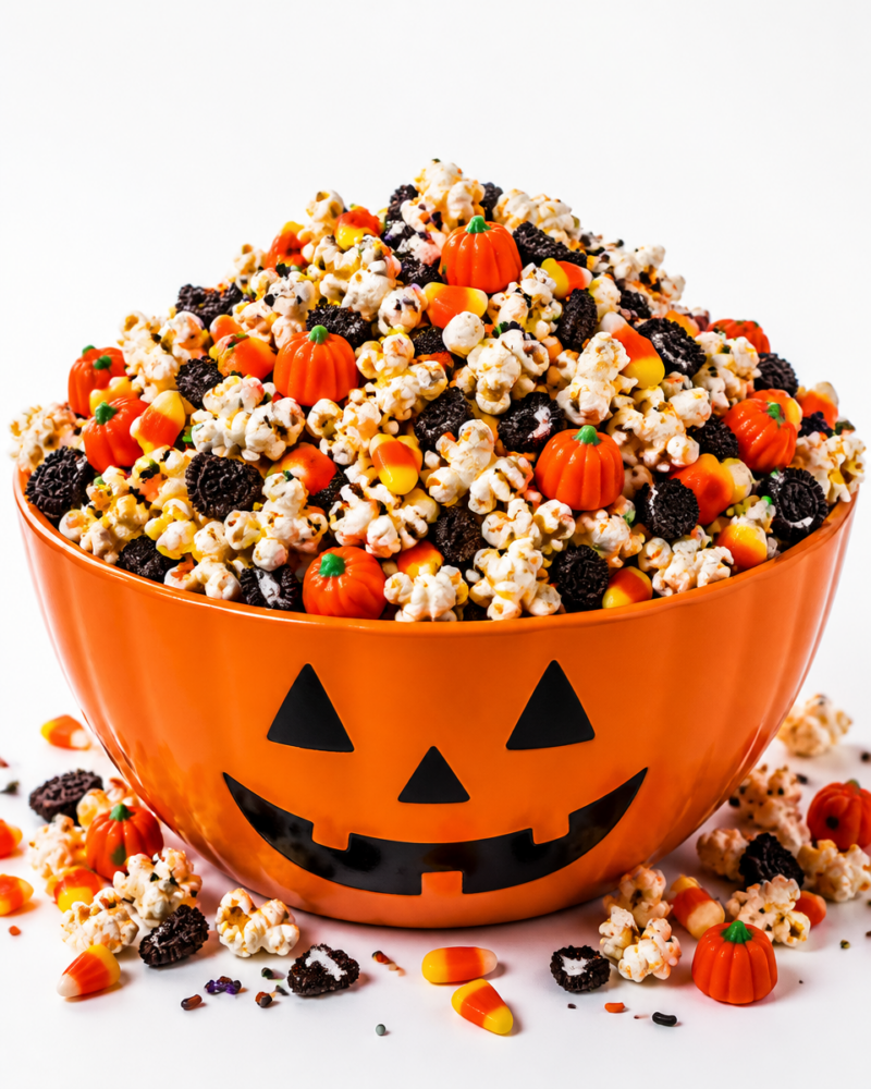 Easy Halloween Popcorn Recipe