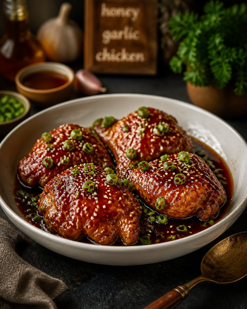 Easy Instant Pot Honey Garlic Chicken