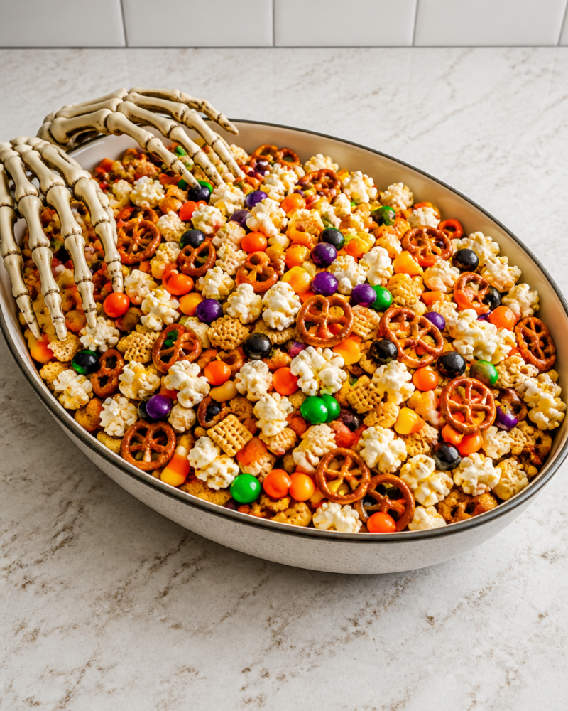 Easy Halloween Trail Mix Recipe — Spooky Snack Mix