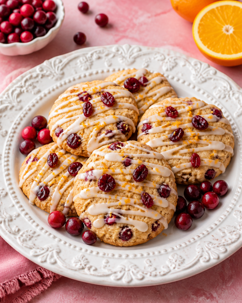 Easy Cranberry Orange Cookies