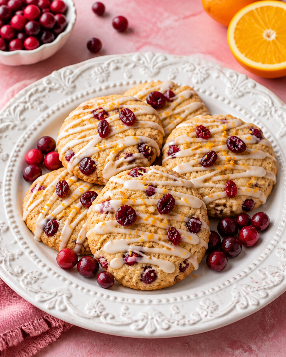 Easy Cranberry Orange Cookies
