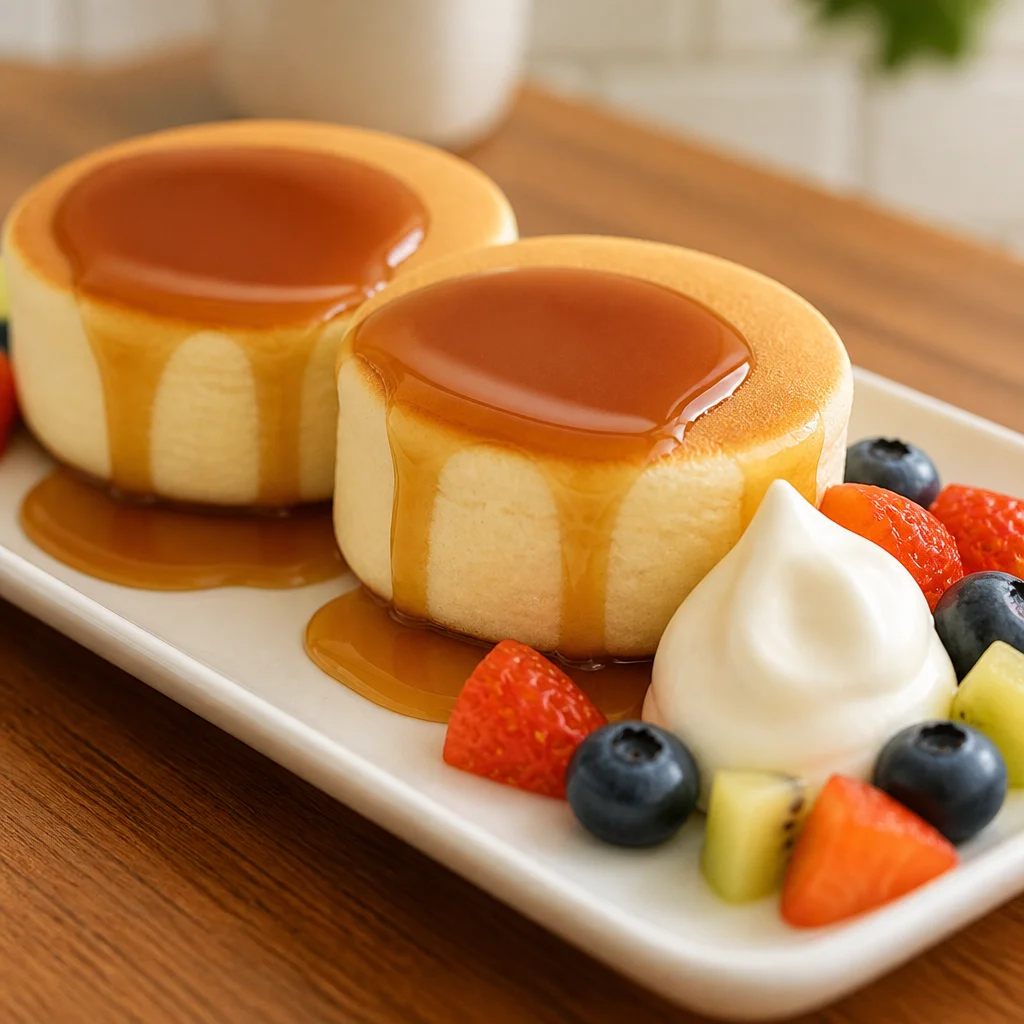 Easy Japanese Fluffy Pancakes