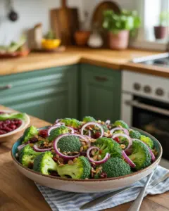 Deliciously Simple Broccoli Salad Recipe