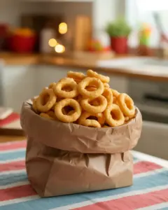 Deliciously Sweet Mini Donut Hot Buttered Cheerios Treats
