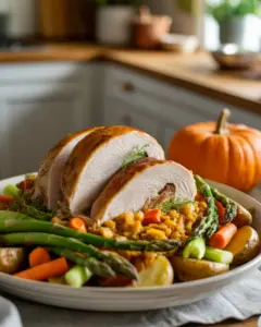 Delicious Sheet Pan Thanksgiving Dinner for Four
