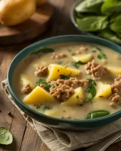 Rich and Creamy Sausage and Potato Soup