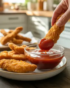 Crispy Parmesan Chicken Tenders