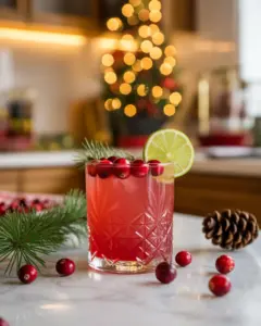 Festive Cranberry Mule Mocktail Recipe