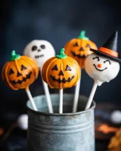 Spooky and Fun Halloween Cake Pops